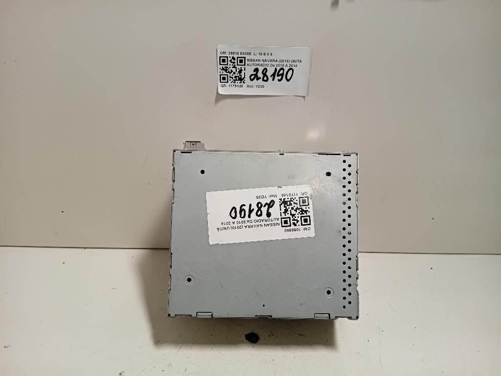 Unità Autoradio 25915 5X00E Nissan Navara 2010