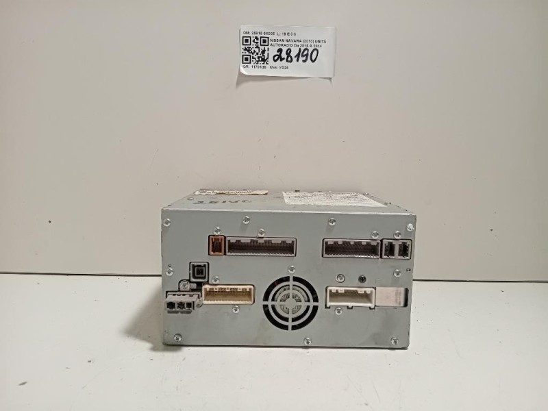 Unità Autoradio 25915 5X00E Nissan Navara 2010