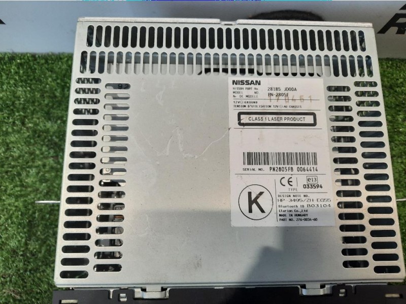 Unità Autoradio 28185JD00A Nissan Qashqai I 2007