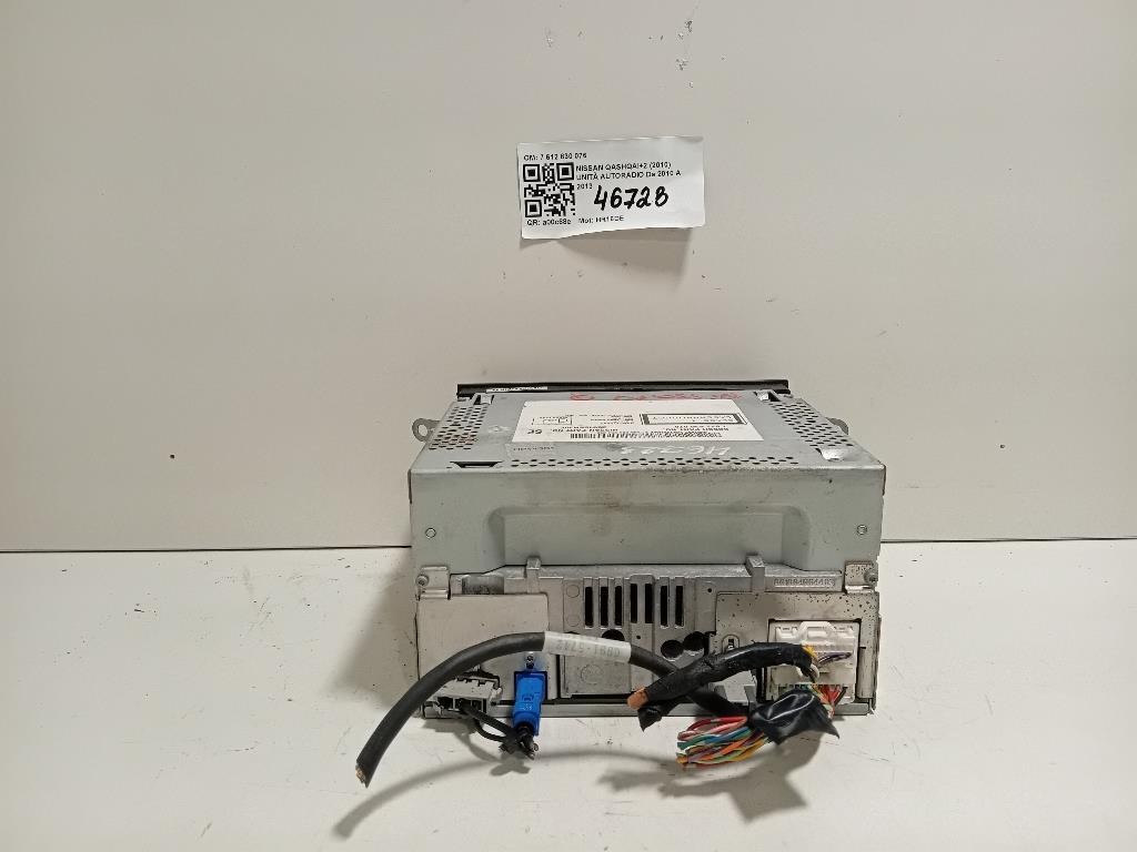 Unità Autoradio 7 612 830 076 Nissan Qashqai+2 2010