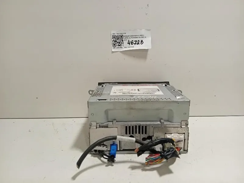 Unità Autoradio 7 612 830 076 Nissan Qashqai+2 2010