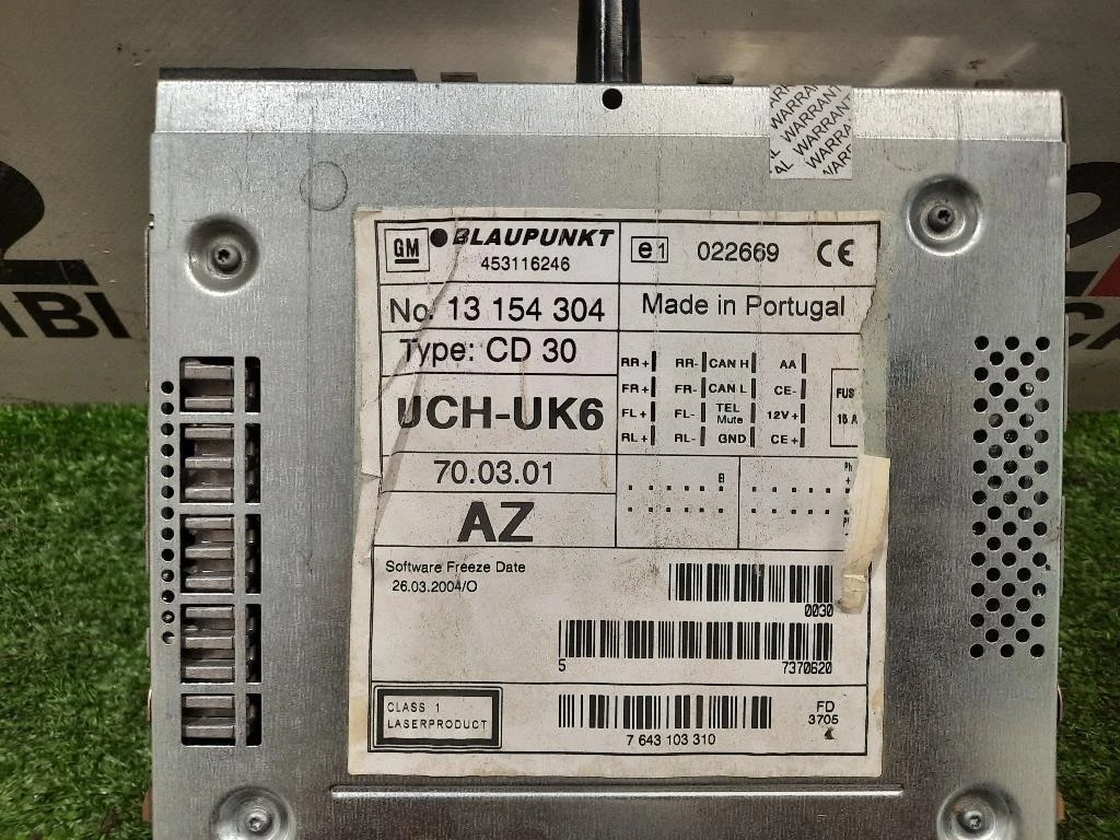 Unità Autoradio 13154304 Opel Astra H 2005