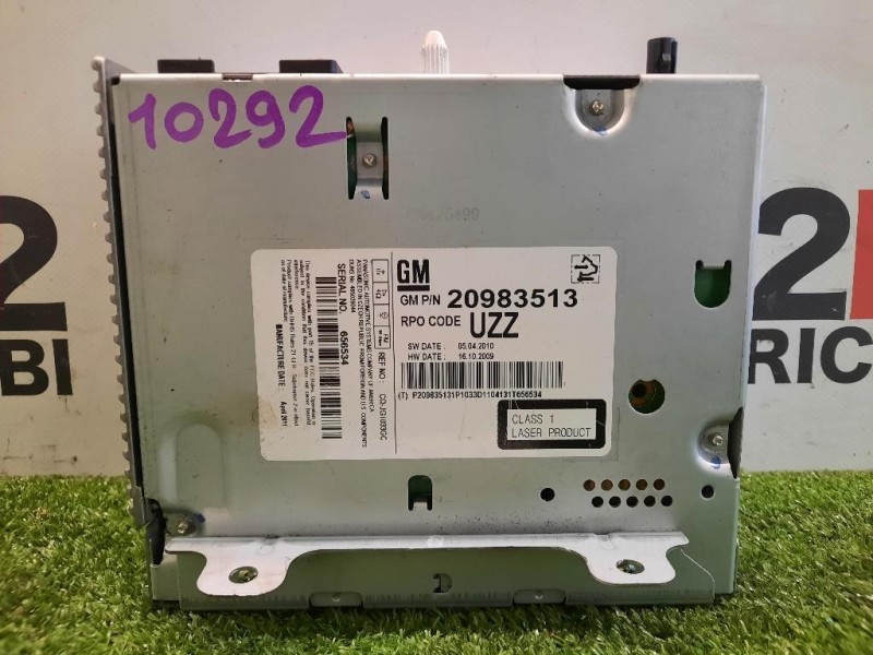 Unità Autoradio 20983513 Opel Astra J 2010
