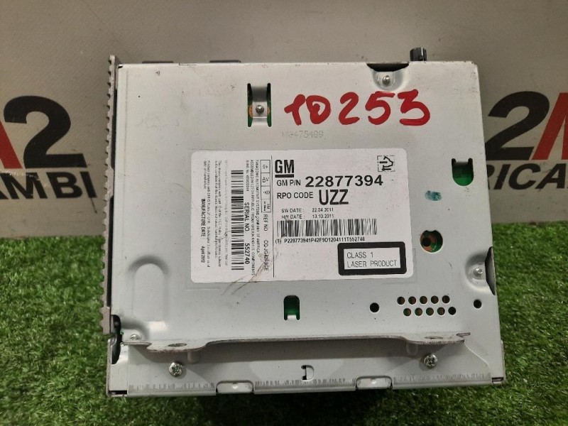 Unità Autoradio 22877394 Opel Astra J 2010