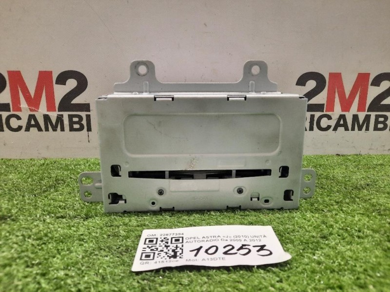 Unità Autoradio 22877394 Opel Astra J 2010