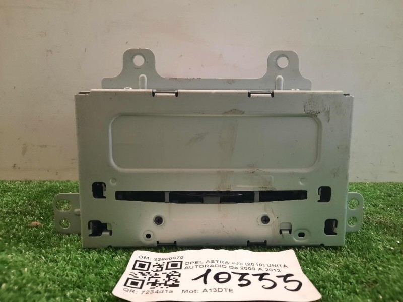 Unità Autoradio 22800670 Opel Astra J 2010