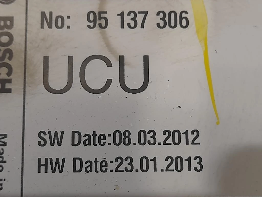 Unità Autoradio 95137306 Opel Astra J 2012