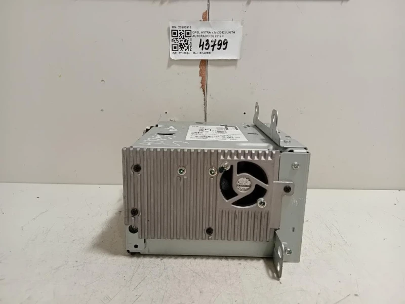 Unità Autoradio 20983513 Opel Astra J 2012