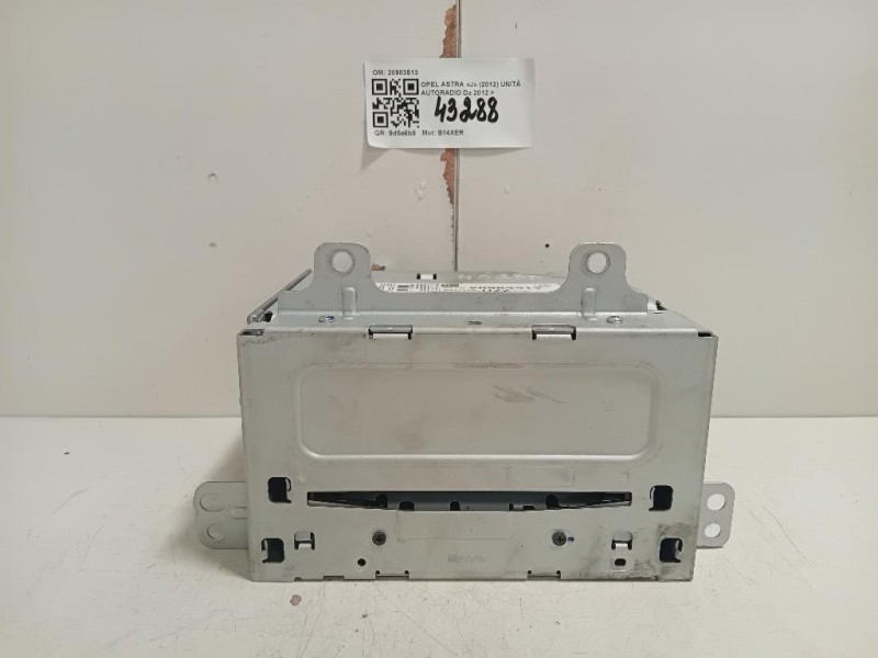 Unità Autoradio 20983513 Opel Astra J 2012