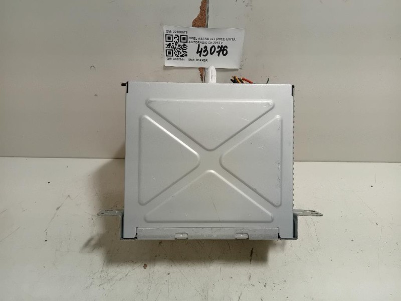 Unità Autoradio 22800670 Opel Astra J 2012