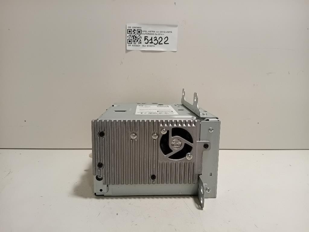 Unità Autoradio 22976602 Opel Astra J 2012