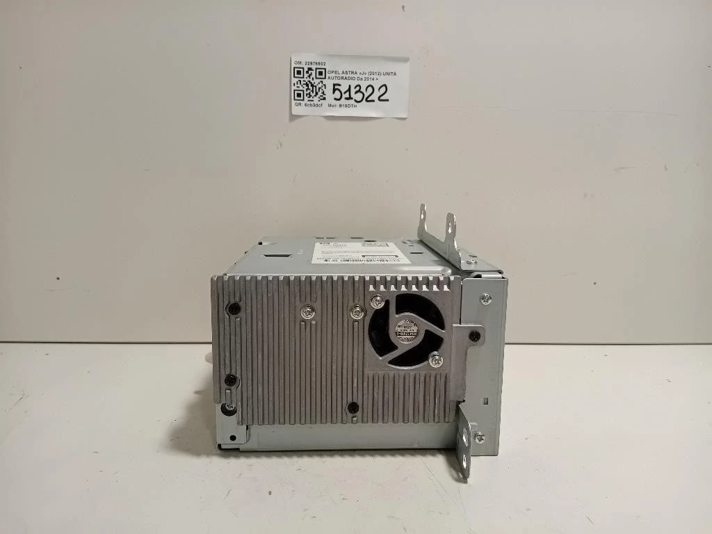 Unità Autoradio 22976602 Opel Astra J 2012