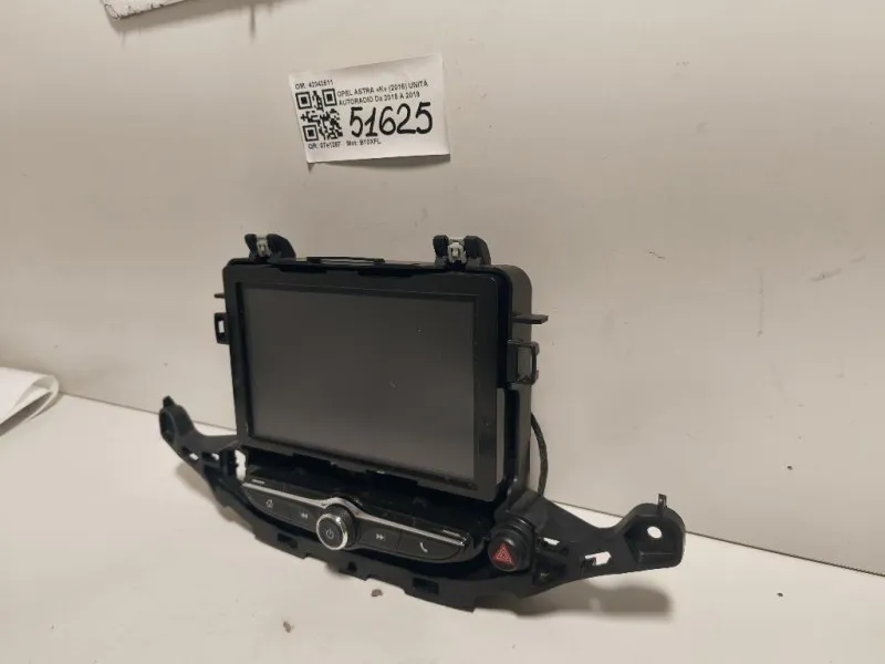 Unità Autoradio 42342511 Opel Astra K 2016
