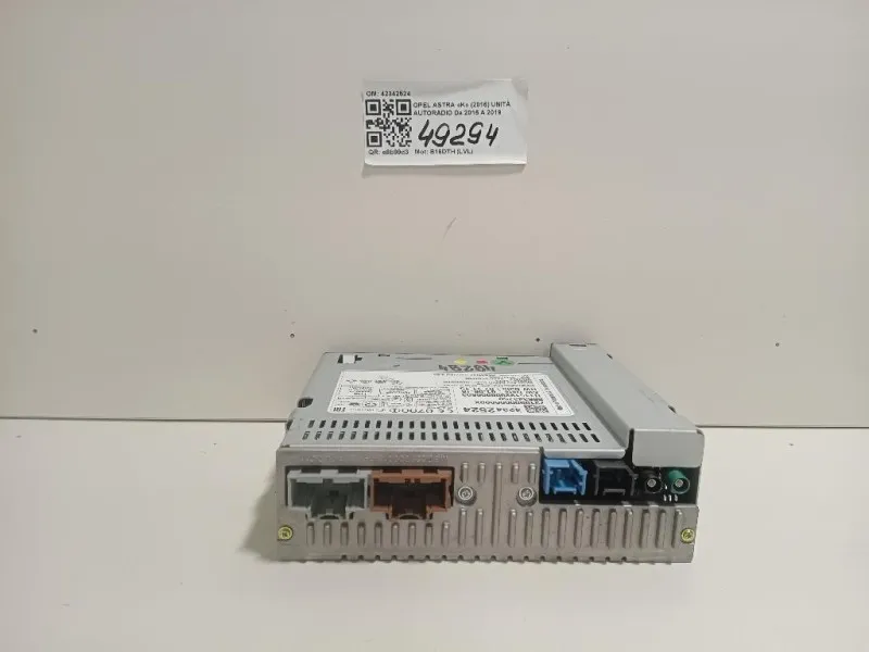 Unità Autoradio 42342524 Opel Astra K 2016