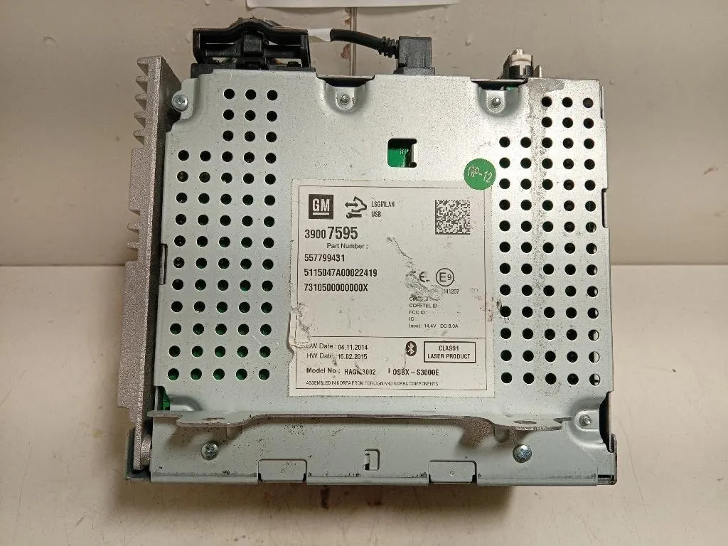 Unità Autoradio 557799431 Opel Astra K 2016