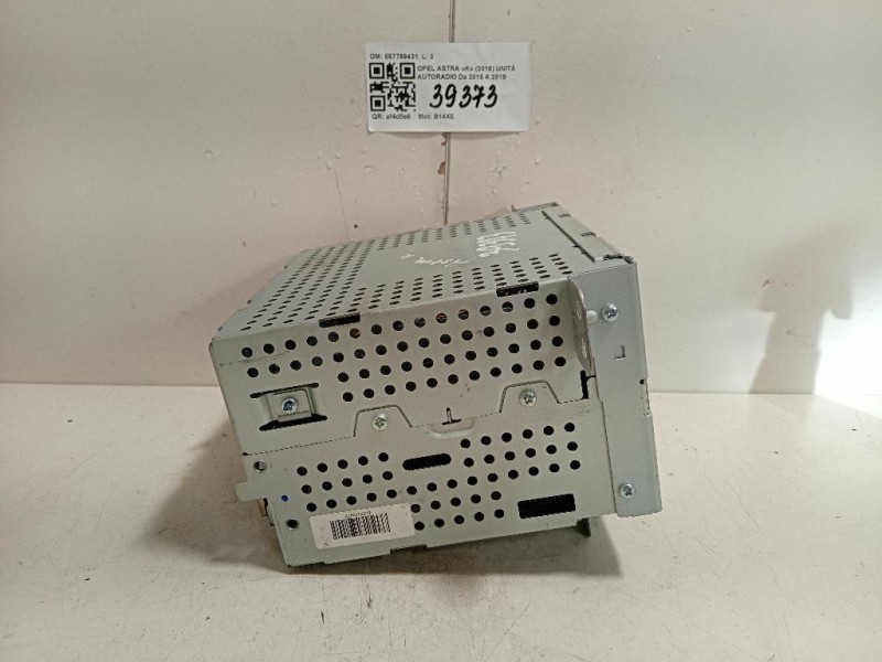 Unità Autoradio 557799431 Opel Astra K 2016