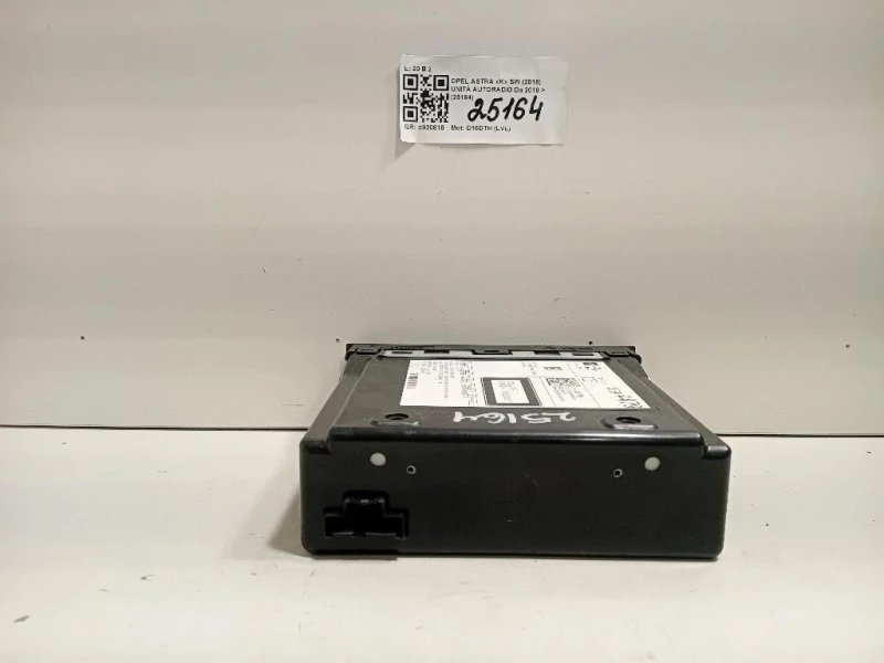 Unità Autoradio Opel Astra K SW 2016