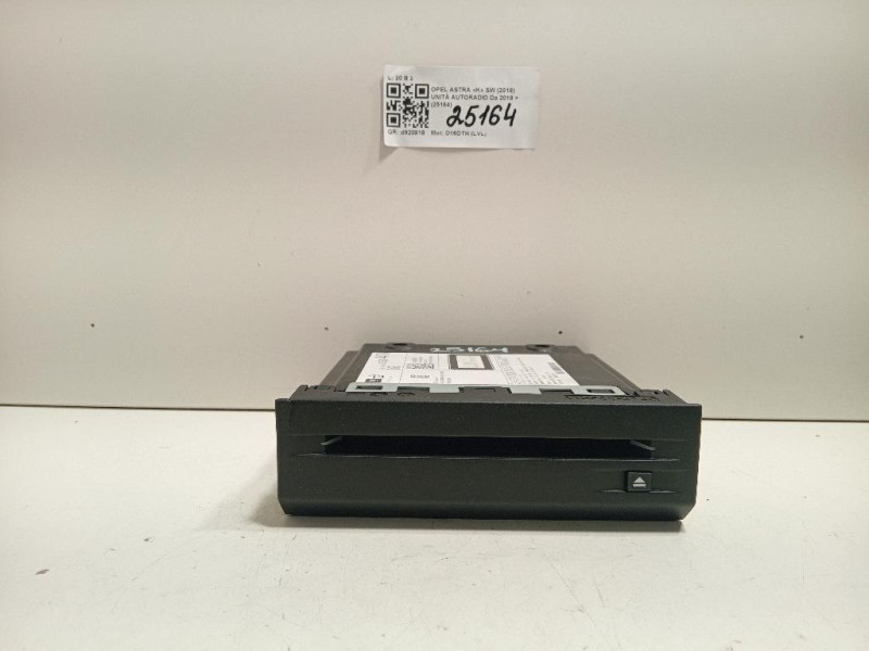 Unità Autoradio Opel Astra K SW 2016