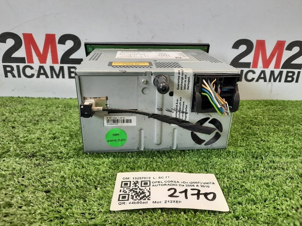 Unità Autoradio 13257032 Opel Corsa D 2007