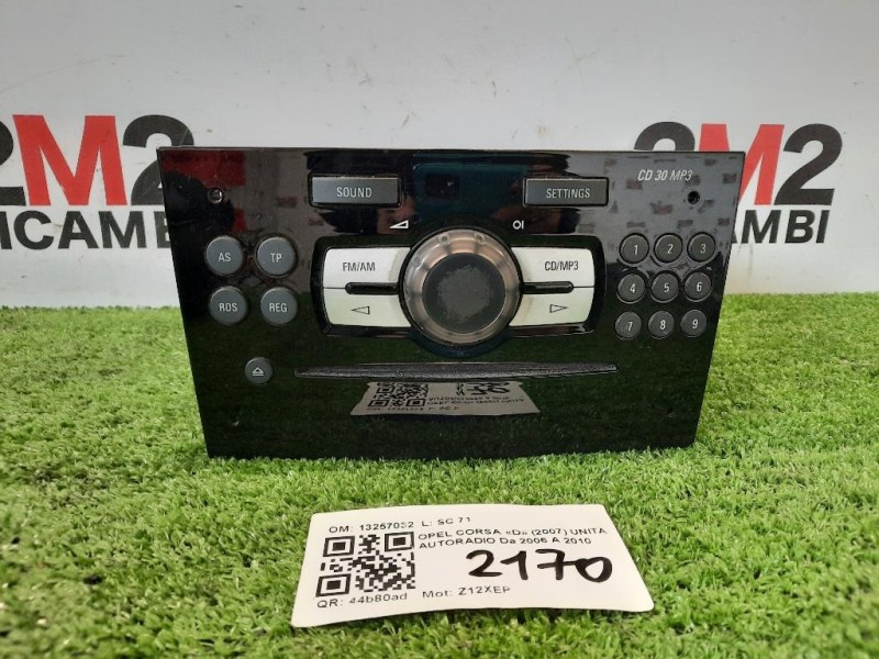 Unità Autoradio 13257032 Opel Corsa D 2007