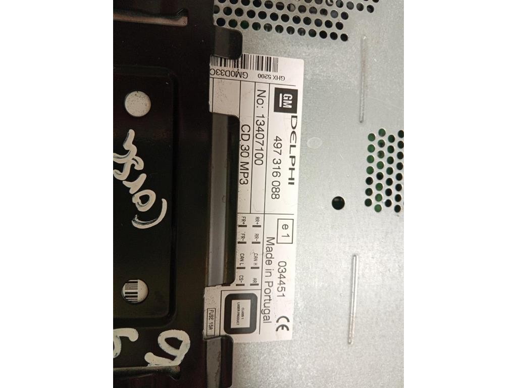 Unità Autoradio 497316088 Opel Corsa D 2010