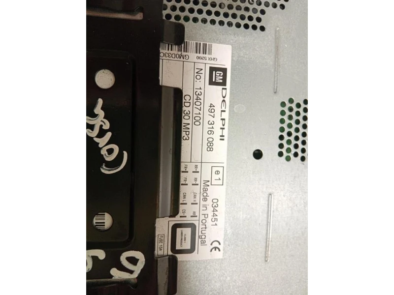 Unità Autoradio 497316088 Opel Corsa D 2010