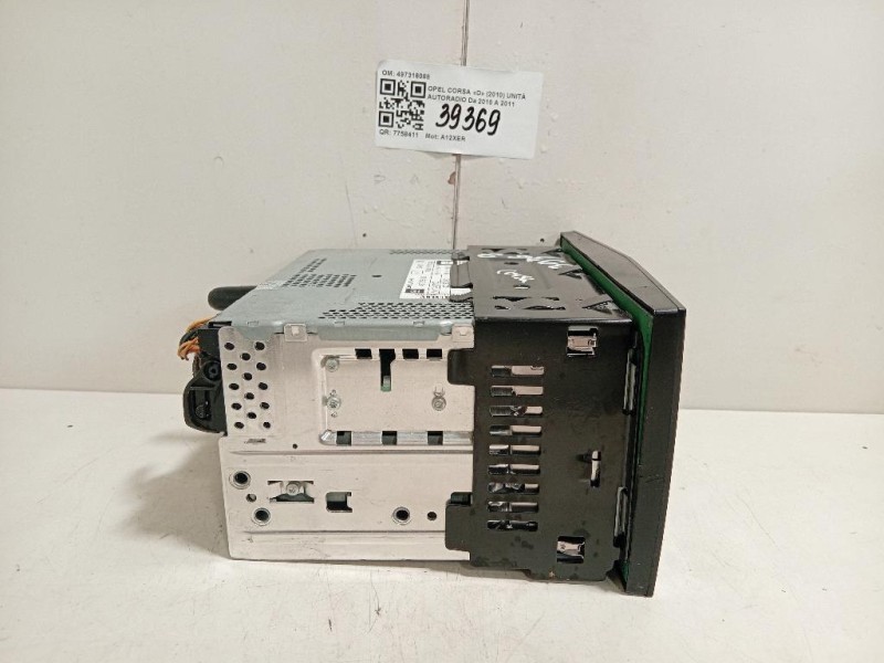 Unità Autoradio 497316088 Opel Corsa D 2010