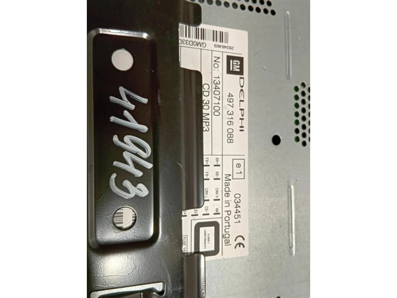 Unità Autoradio 497 316 088 Opel Corsa D 2011