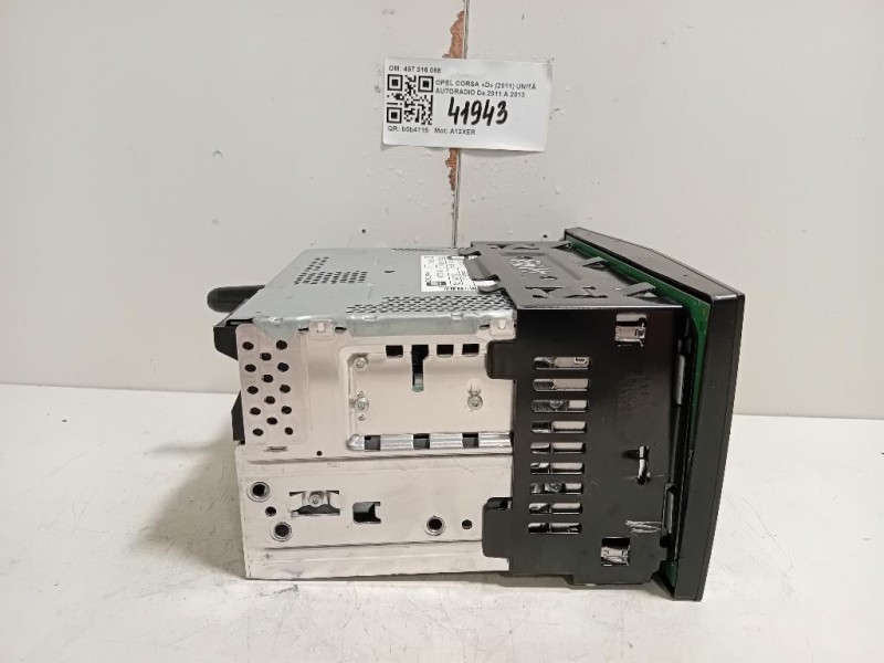 Unità Autoradio 497 316 088 Opel Corsa D 2011