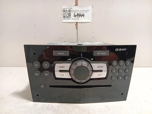 Unità Autoradio 497 316 088 Opel Corsa D 2011
