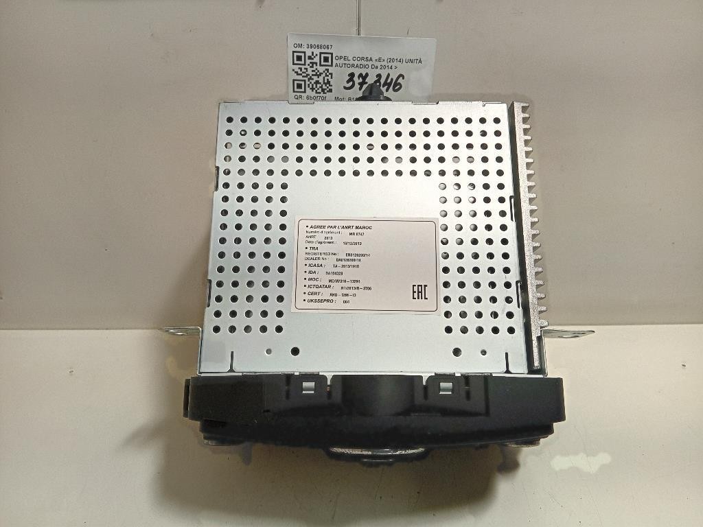 Unità Autoradio 39068067 Opel Corsa E 2014
