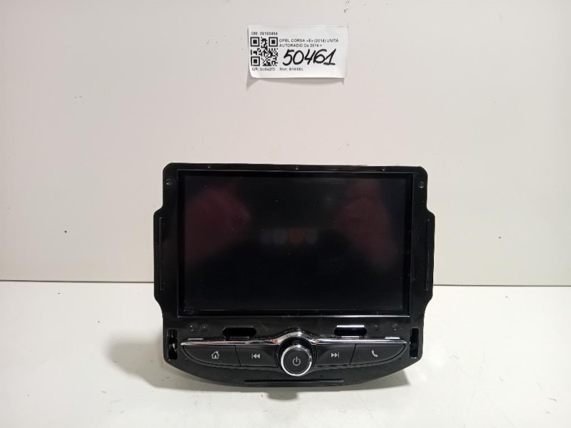 Unità Autoradio 39193464 Opel Corsa E 2014