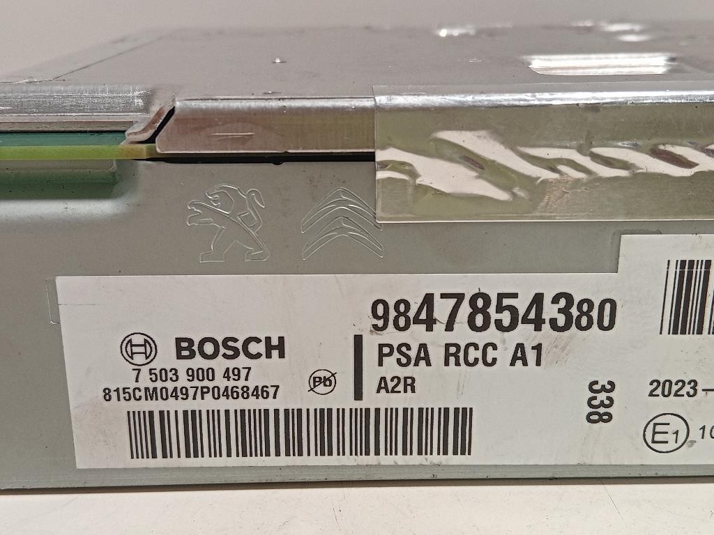 Unità Autoradio 9847854380 Opel Corsa F 2019