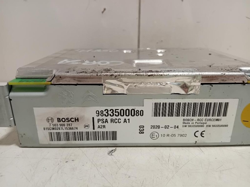 Unità Autoradio 9833500080 Opel Corsa F 2019