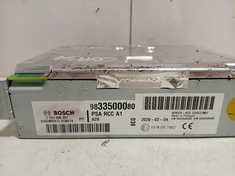 Unità Autoradio 9833500080 Opel Corsa F 2019