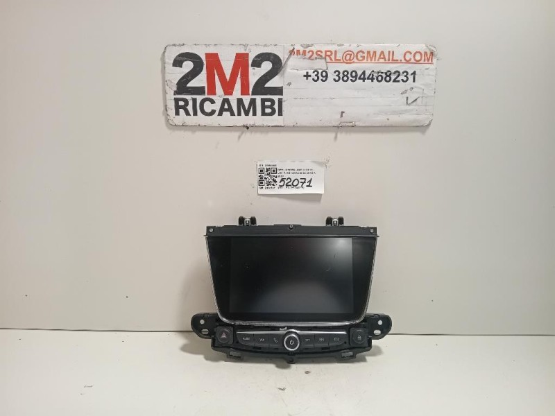 Unità Autoradio 28664550 Opel Crossland X 2017