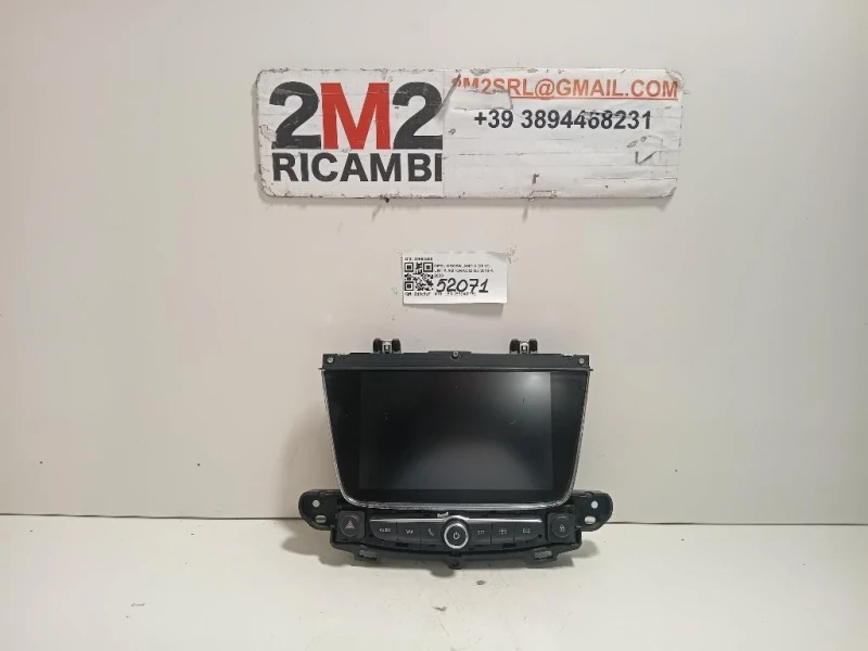 Unità Autoradio 28664550 Opel Crossland X 2017