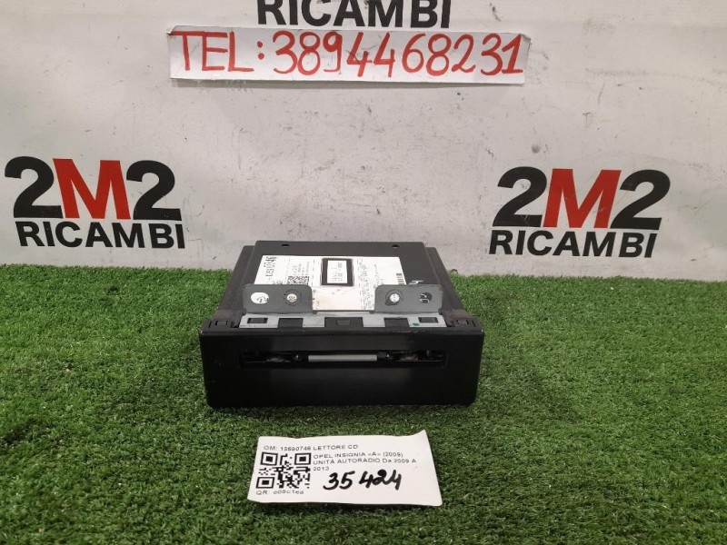 Unità Autoradio 13590746 LETTORE CD Opel Insignia A 2009