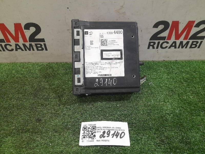 Unità Autoradio 13594480 Opel Insignia A 2009
