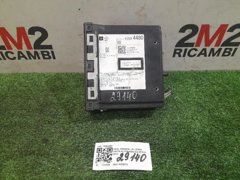 Unità Autoradio 13594480 Opel Insignia A 2009