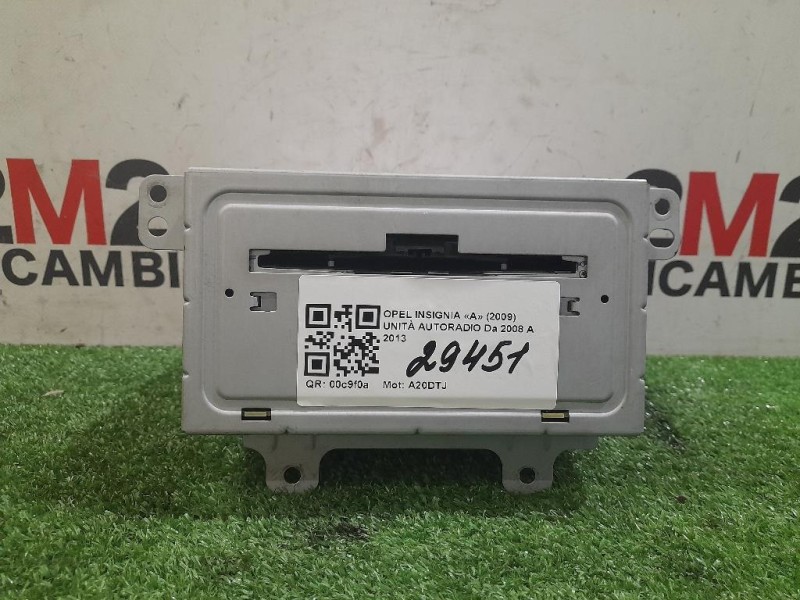 Unità Autoradio 13315944 Opel Insignia A 2009