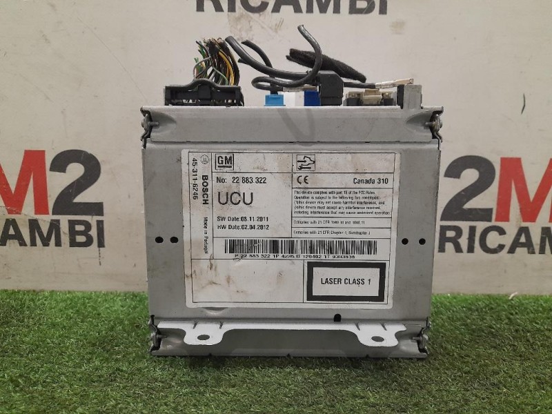 Unità Autoradio 453116246 Opel Insignia A 2009