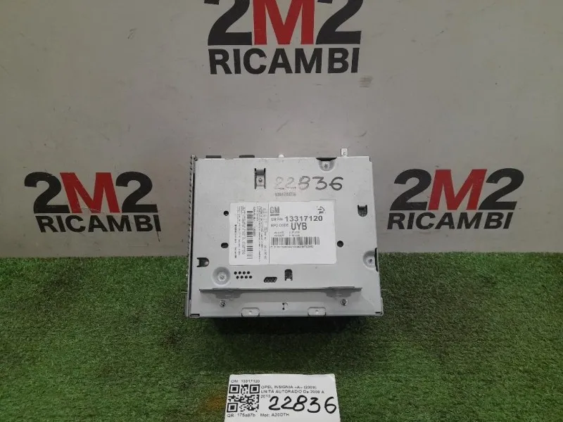 Unità Autoradio 13317120 Opel Insignia A 2009