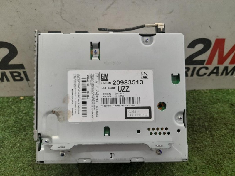 Unità Autoradio 20983513 Opel Insignia A 2009