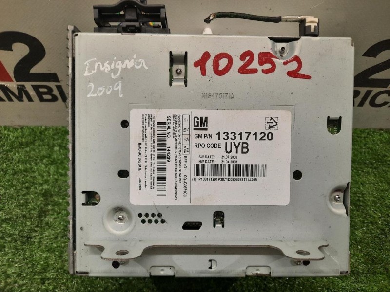 Unità Autoradio 13317120 Opel Insignia A 2009