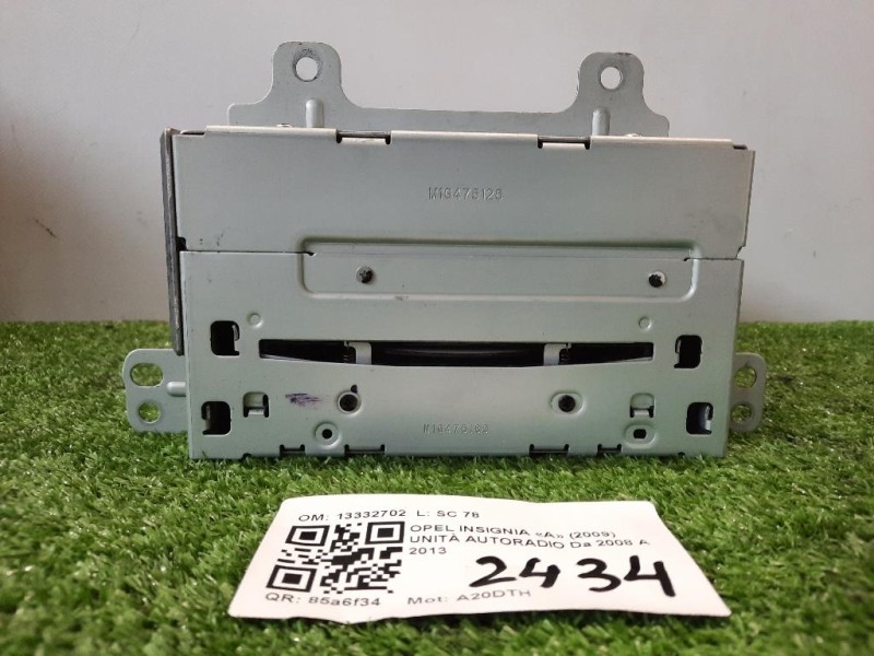 Unità Autoradio 13332702 Opel Insignia A 2009