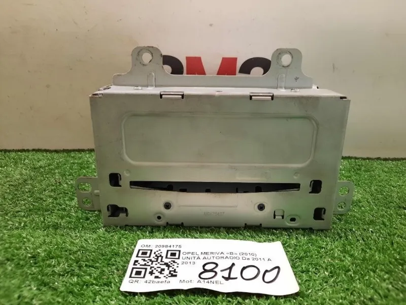Unità Autoradio 20984175 Opel Meriva B 2010