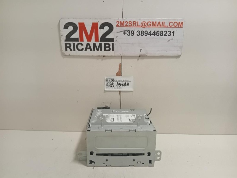 Unità Autoradio 22976602 Opel Meriva B 2014