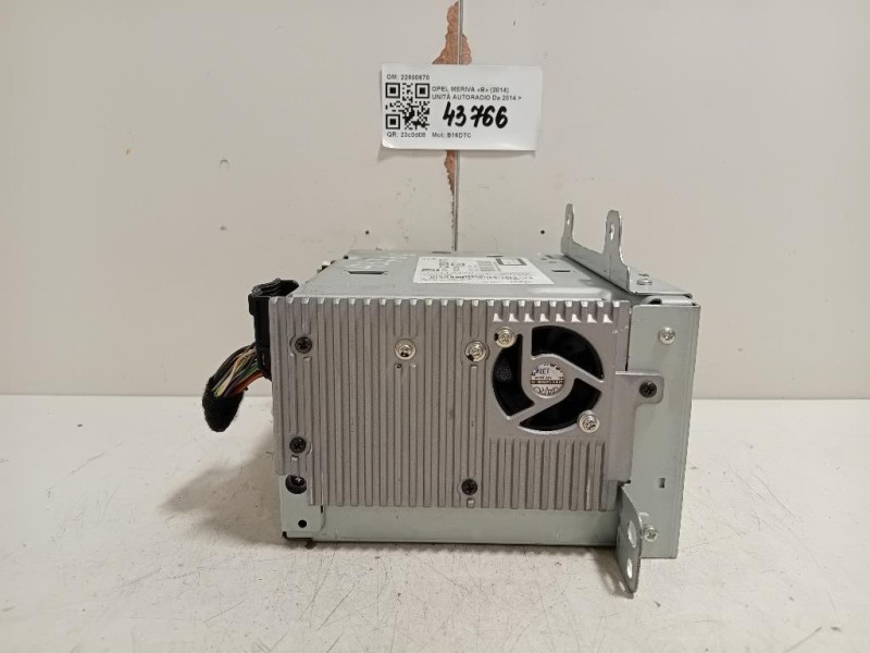 Unità Autoradio 22800670 Opel Meriva B 2014