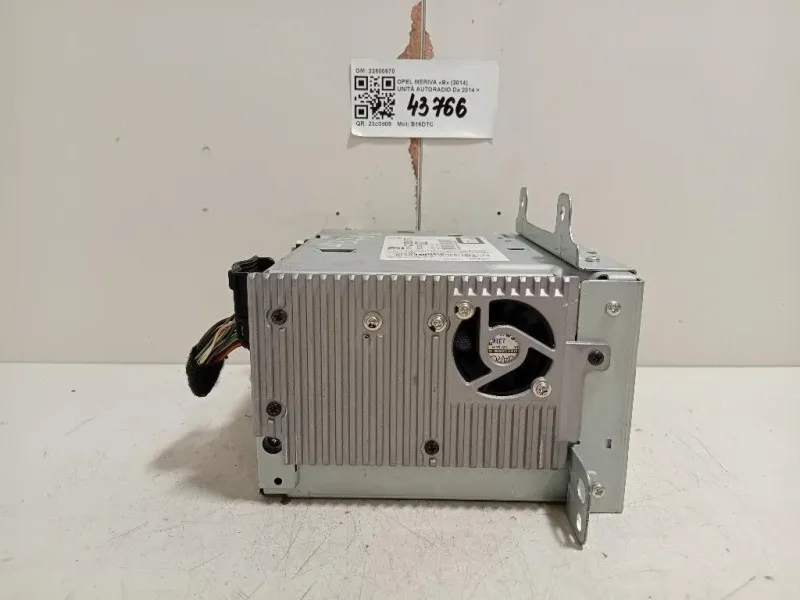 Unità Autoradio 22800670 Opel Meriva B 2014
